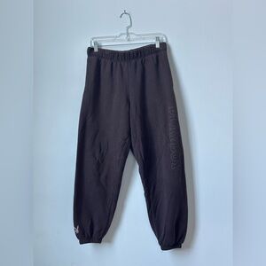 PacSun playboy brown sweats